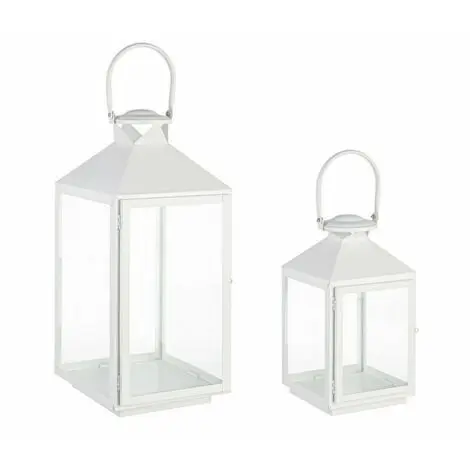 2x Set2 Lanterna Classy Bianco Op