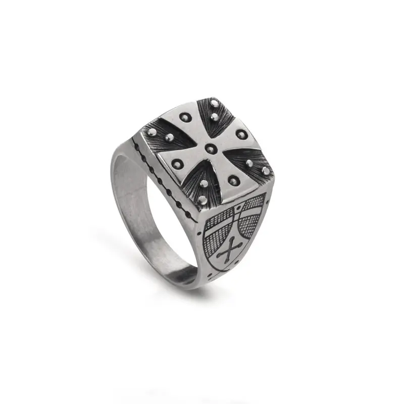Ananda925 Anello uomo Croce A-AN04N