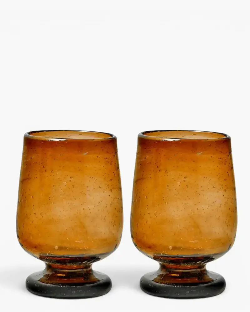 Bitossi Imperfetto set 2 small tumblers