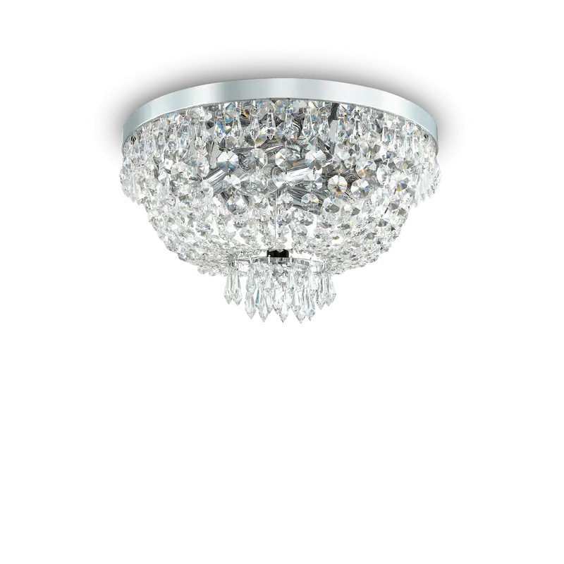 Caesar Pl5 Plafoniera Ideal Lux