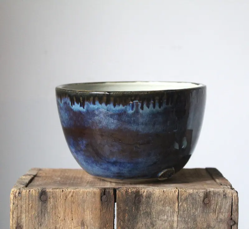 Ciotola blu per ramen