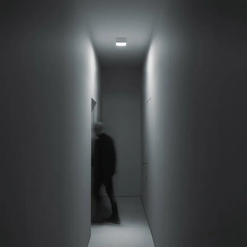 Davide Groppi Hako PL LED ceiling lamp matt white