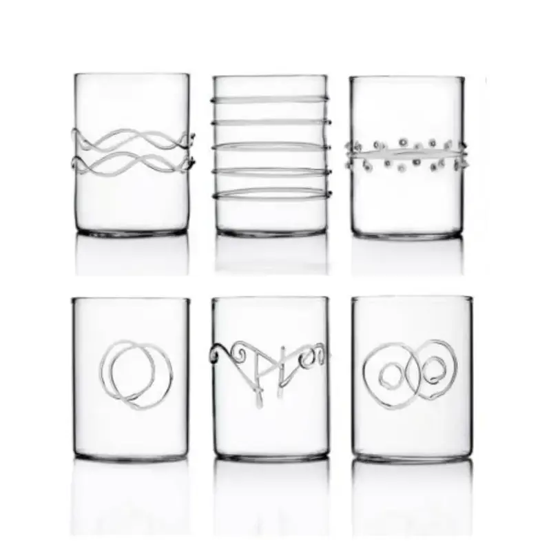 Ichendorf Decò set 6 shot glasses assorted