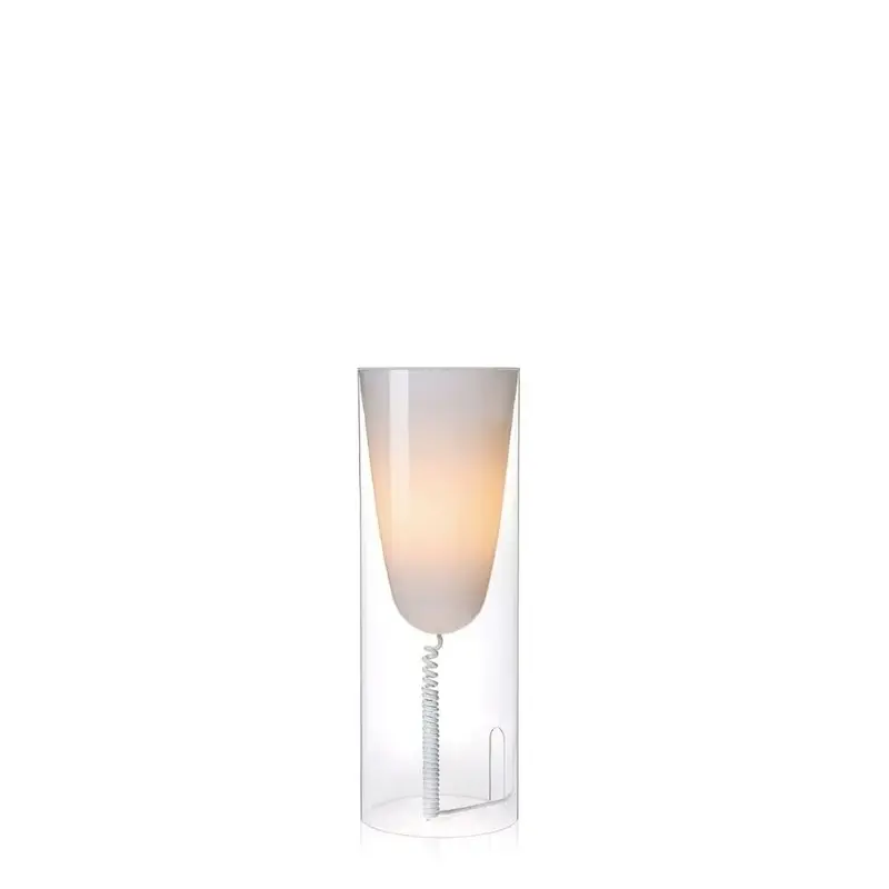 Kartell Toobe table lamp in PMMA