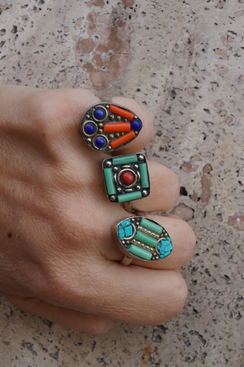 MARA - Anello tibetano regolabile
