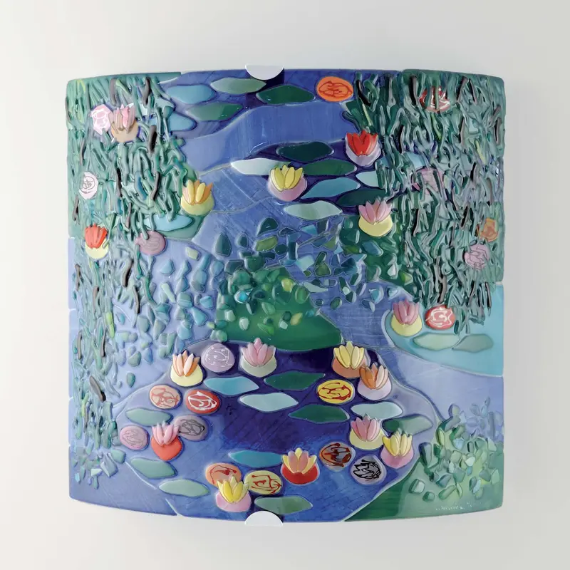 Monet Water Lilies Wall Lamp