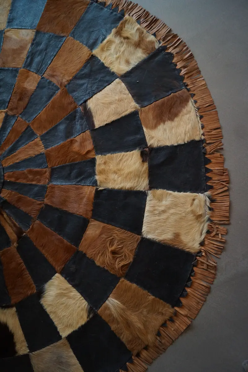 NIGER - Tappeto in pelle