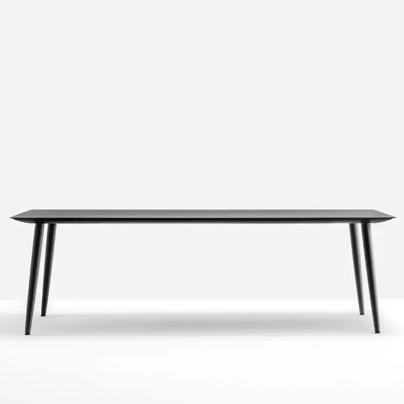 Pedrali Babila Table TBA with ash legs and solid laminate top