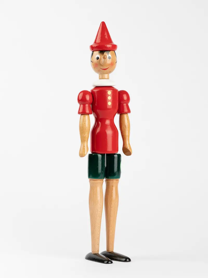 Pinocchio 38cm rosso