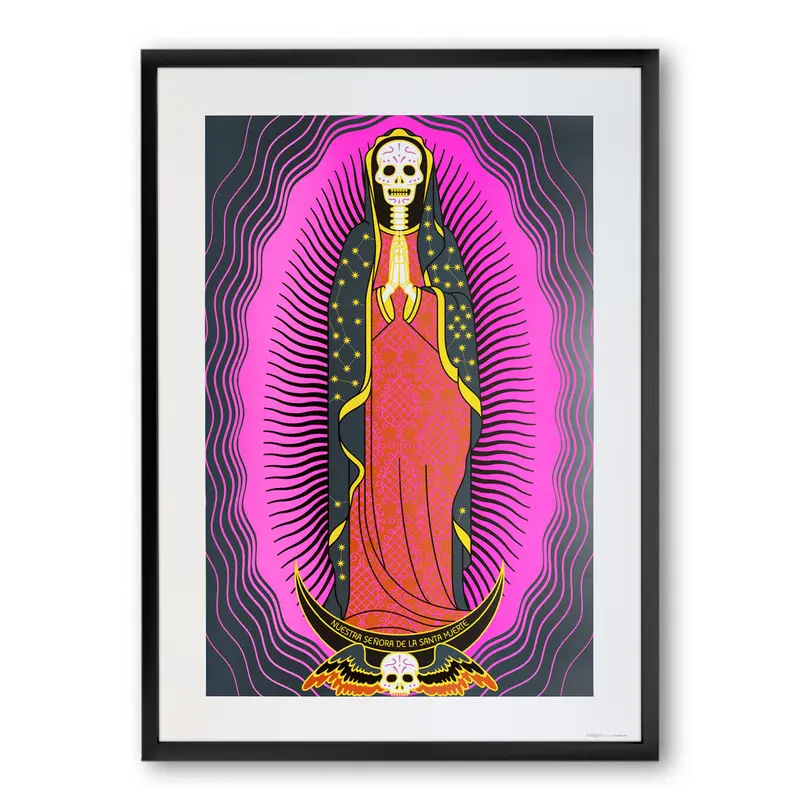 Poster Nuestra Señora de la Santa Muerte