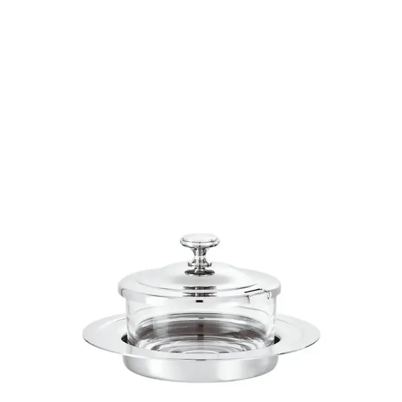 Sambonet Elite grated cheese pot with crystal