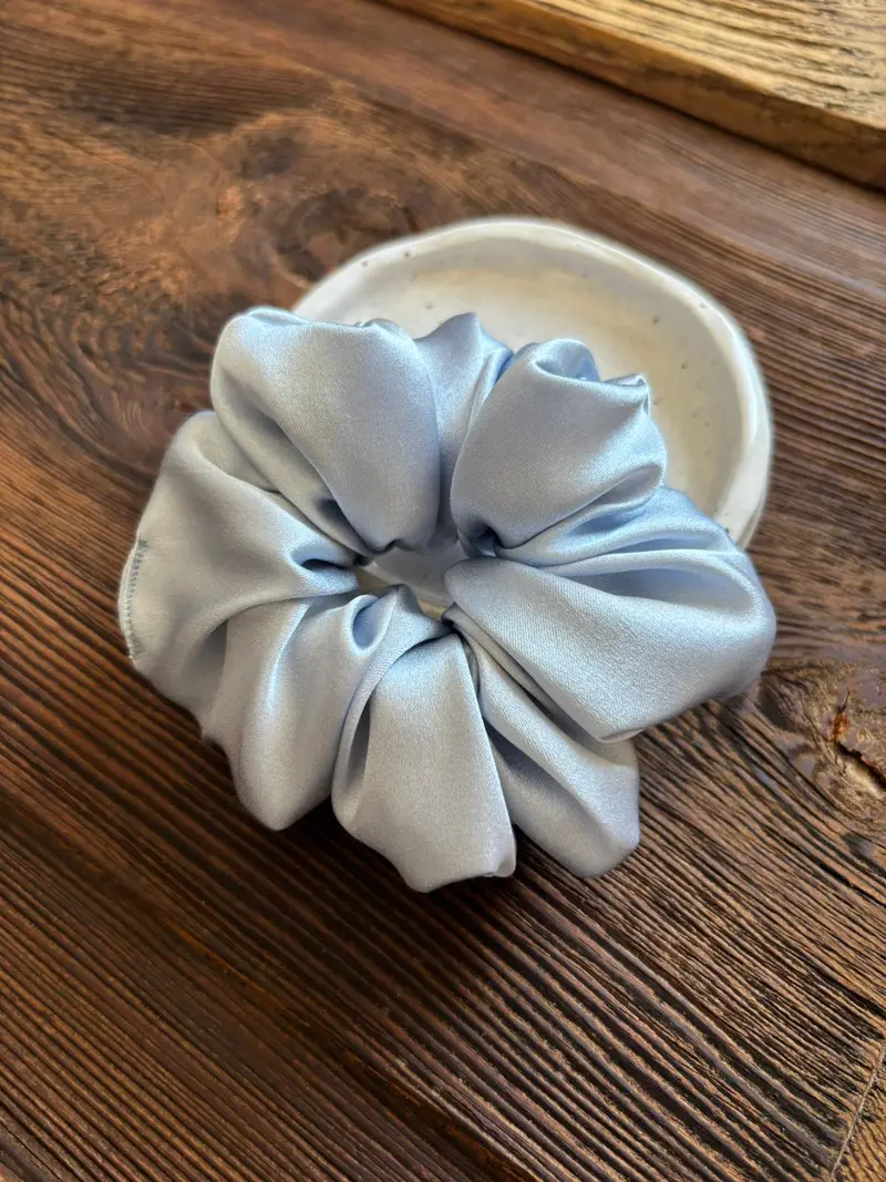 Scrunchie per capelli in seta - nontiscordardime